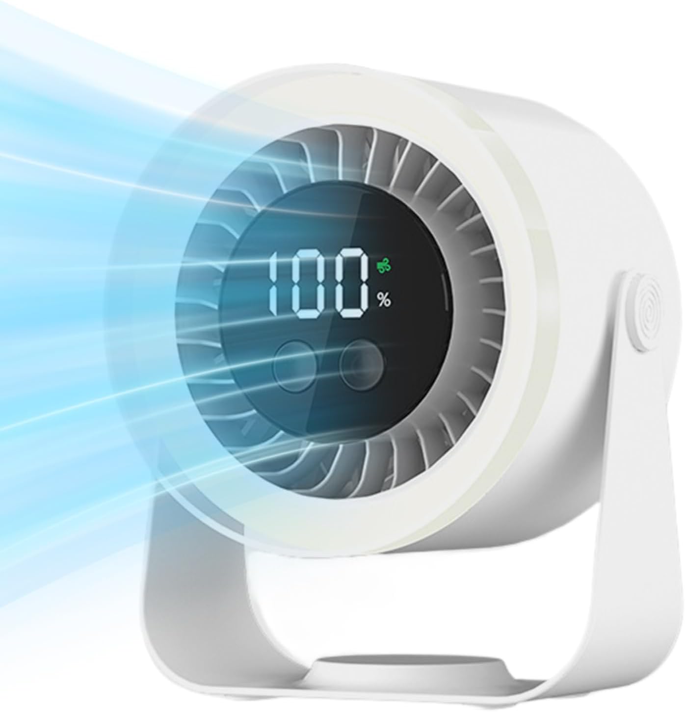 Leiser Tischventilator | 10 Stufen | Schnellladung | Auralis