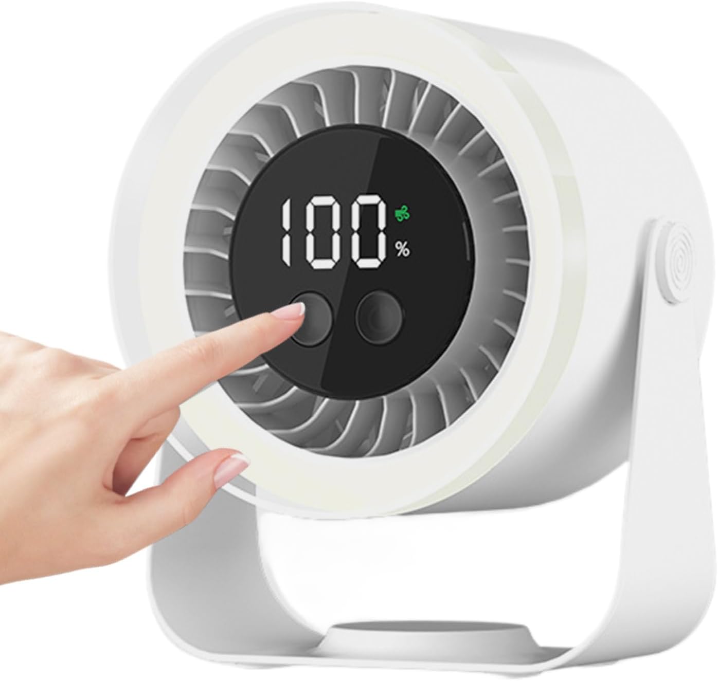 Leiser Tischventilator | 10 Stufen | Schnellladung | Auralis
