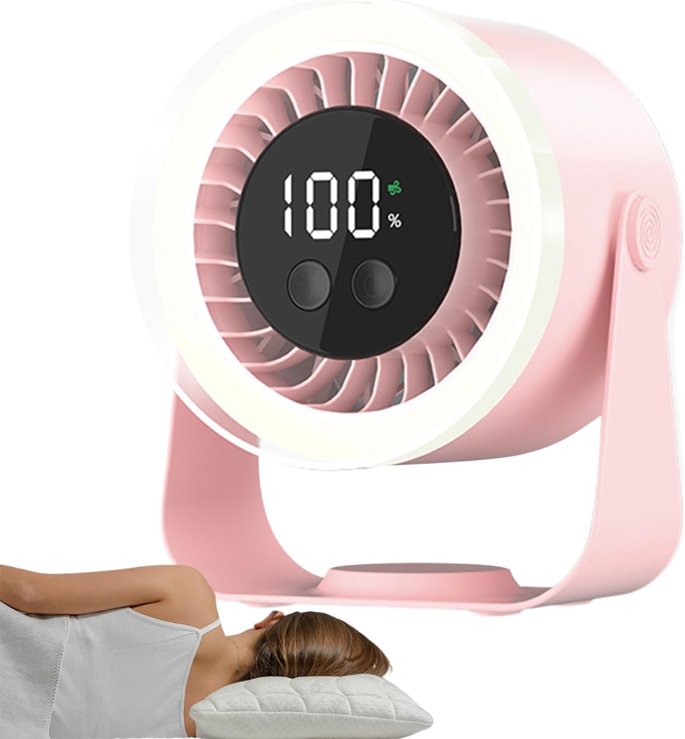 Leiser Tischventilator | 10 Stufen | Schnellladung | Auralis