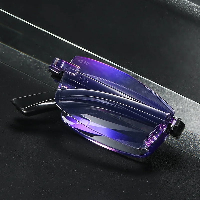 Lesebrille Multifokal Randlos | Anti-Blaulicht | Nah- und Fernsicht | Sightora