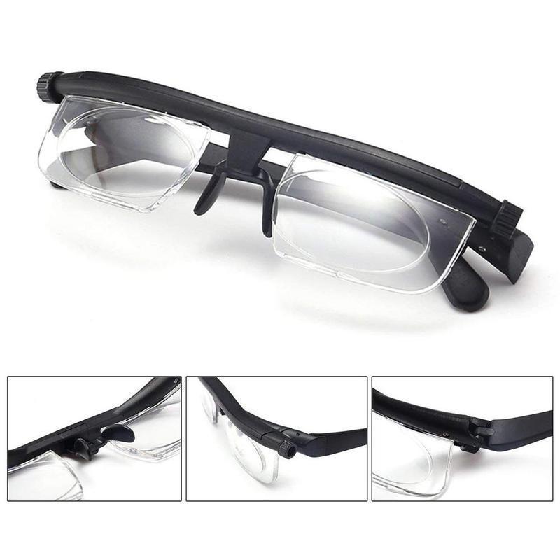 Lesebrille | Stufenlose Fokussierung | Klare Sicht | ZoomVista