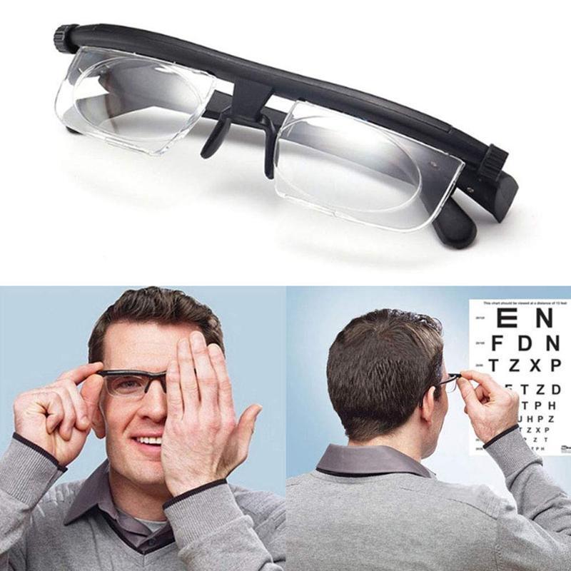 Lesebrille | Stufenlose Fokussierung | Klare Sicht | ZoomVista