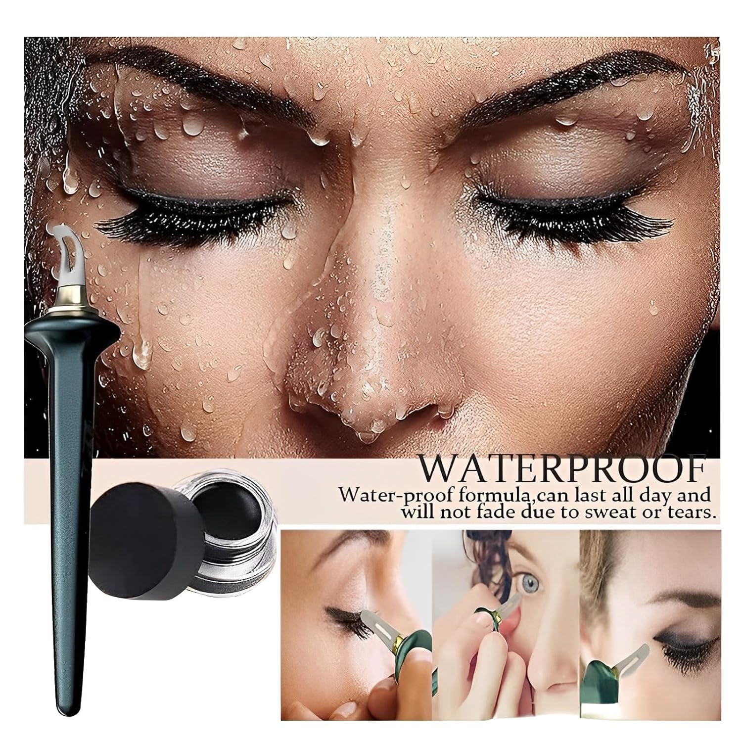 LinerGlide™ | Schluss mit dem mühsamen Auftragen von Eyeliner!