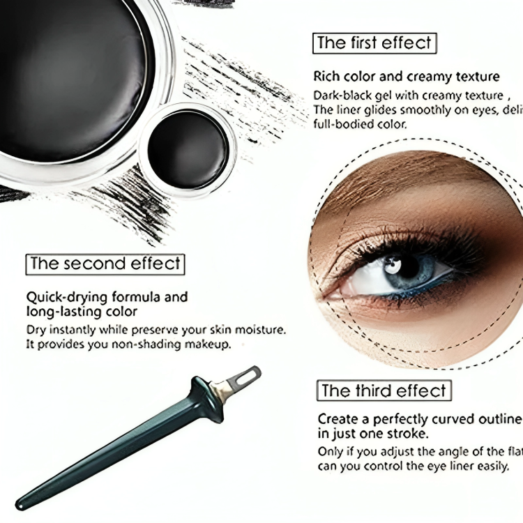 LinerGlide™ | Schluss mit dem mühsamen Auftragen von Eyeliner!