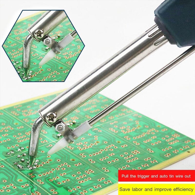 Set di saldatore | Alimentazione automatica dello stagno | Riscaldamento rapido | SolderMaster