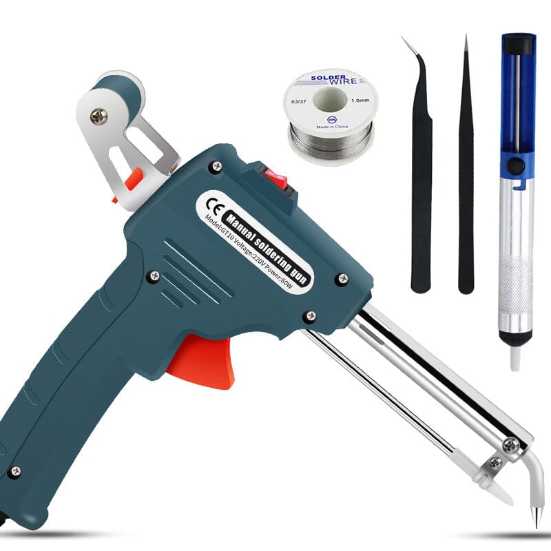 Lötkolben-Set | Automatischer Lotzufuhr | Schnell Aufheizend | SolderMaster
