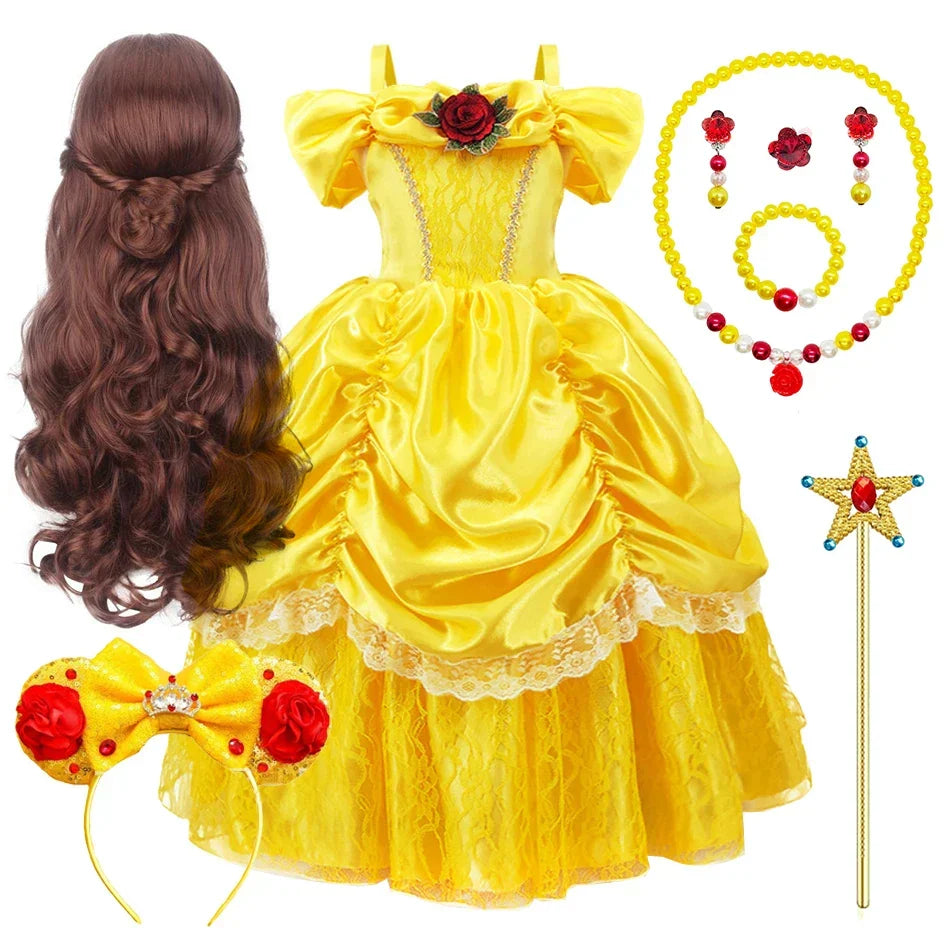 Luna Prinzessinnenkleid für Kinder | Elegantes Cosplay-Outfit | Komplettes Set | RoyalPlay