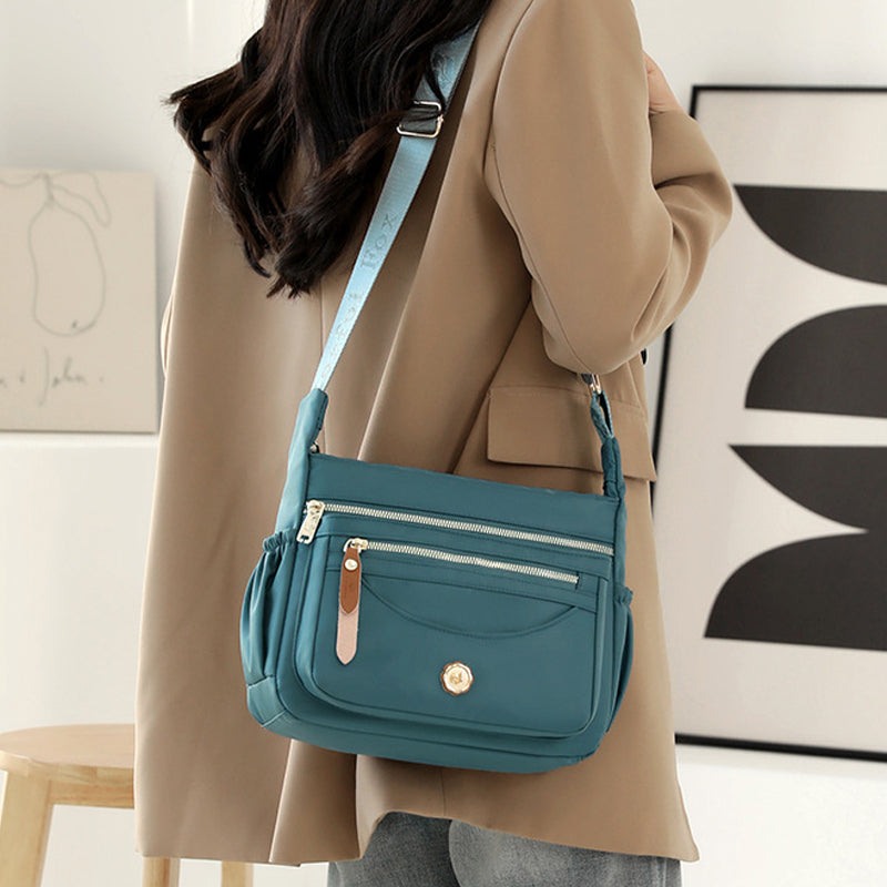 Luxuriöse Umhängetasche für Frauen | Wasserabweisend | Stilvoll, leicht & perfekt organisiert | Mia