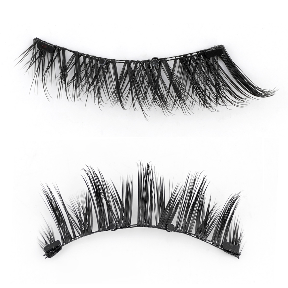Magnet-Wimpern-Set Wiederverwendbar | Kleberfrei | Hypoallergen mit Applikator | Frinova