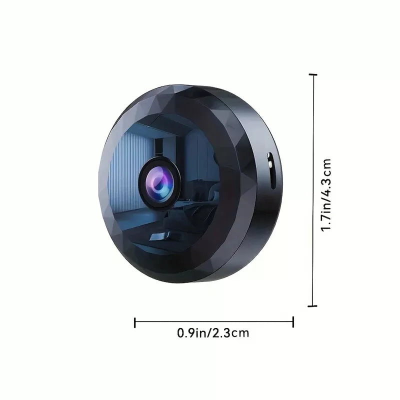 Magnetische Mini-WiFi-Kamera | WLAN-Überwachung | Mit MicroSD-Aufnahme | SafeView