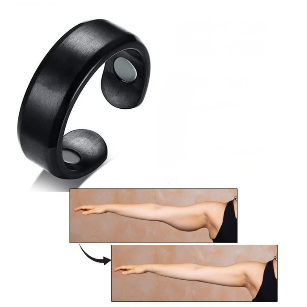 Magnetischer Akupressur Ring | Magnettherapie | Stoffwechsel-Aktivierung | 1+1 Gratis| MagneticTherapy