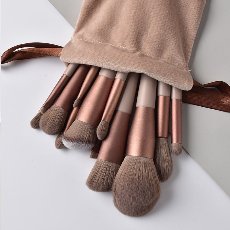 Make-up Pinsel Set Damen | Professionelle Kosmetikpinsel | Präzises Auftragen & Perfektes Finish | Lumera