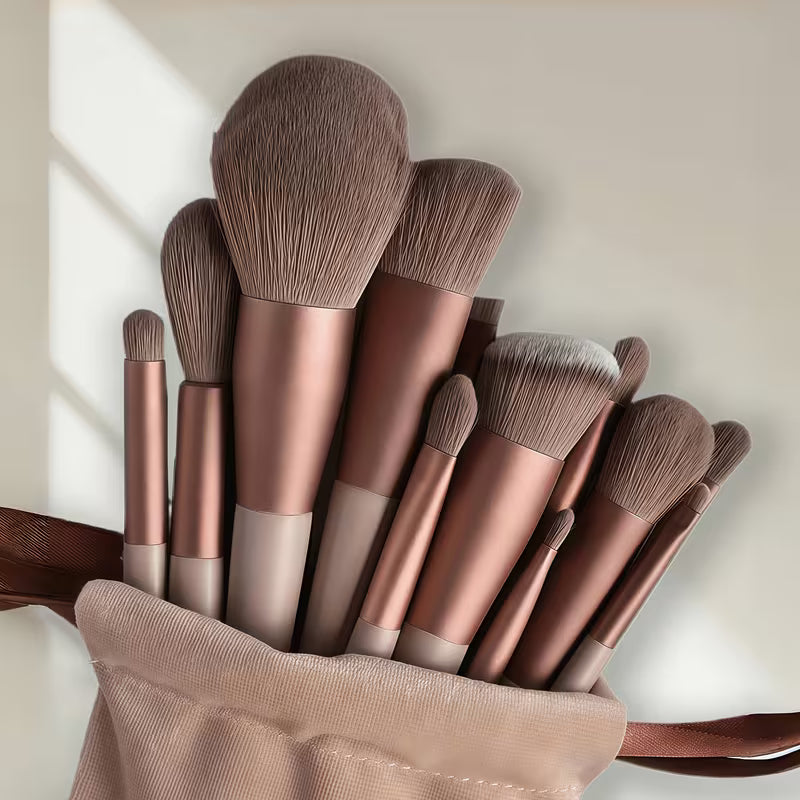 Make-up Pinsel Set Damen | Professionelle Kosmetikpinsel | Präzises Auftragen & Perfektes Finish | Lumera