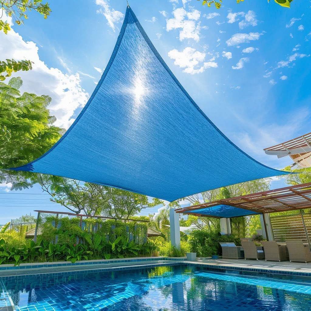 Markisen-UV-Schutz Sonnensegel | 3×4 m Schattensegel Terrasse | Reißfest | Skydeck