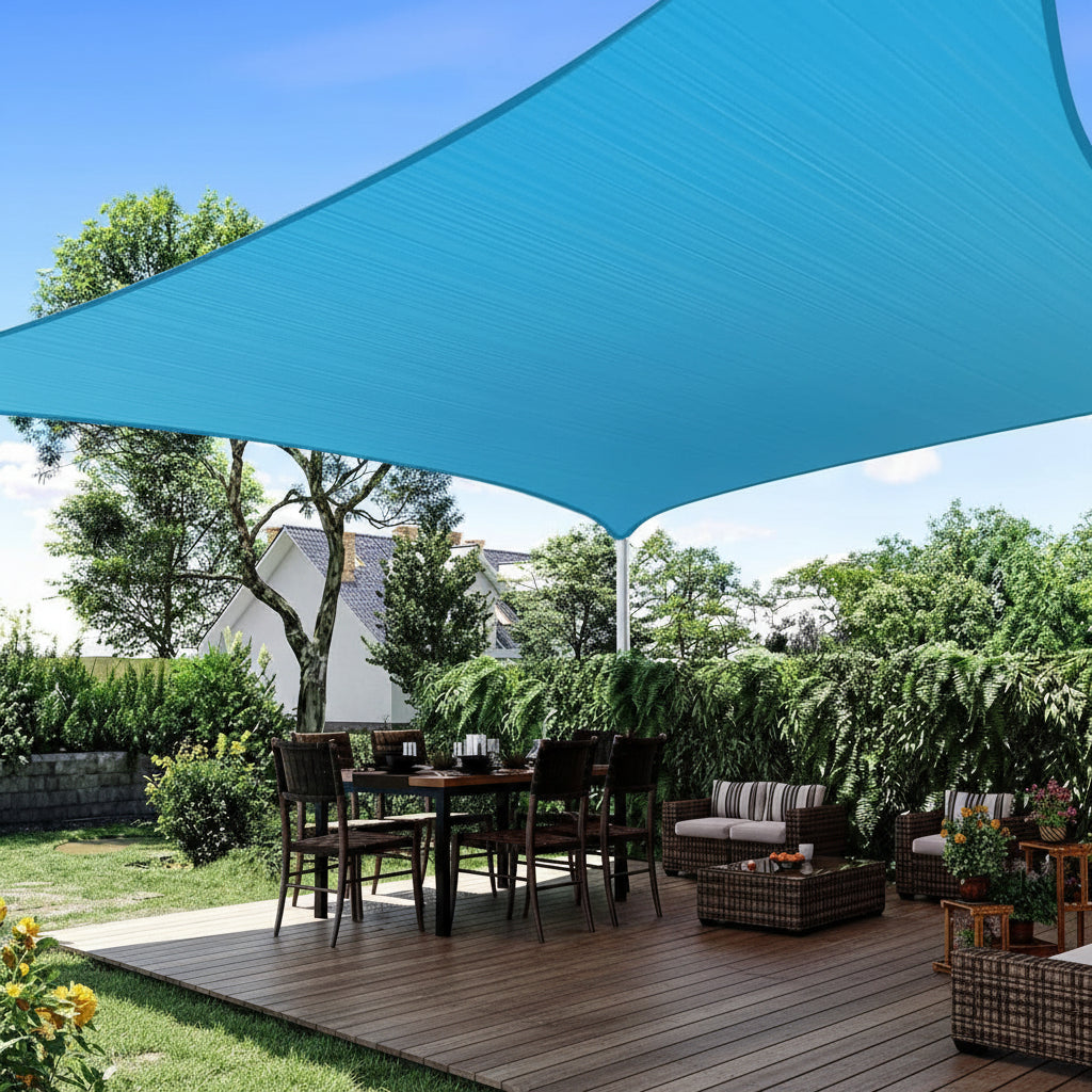Markisen-UV-Schutz Sonnensegel | 3×4 m Schattensegel Terrasse | Reißfest | Skydeck