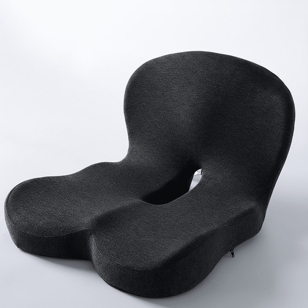 Memory Schaum Kissen | ergonomisch Steißbein-Aussparung | Haltungsunterstützung | Seatcore