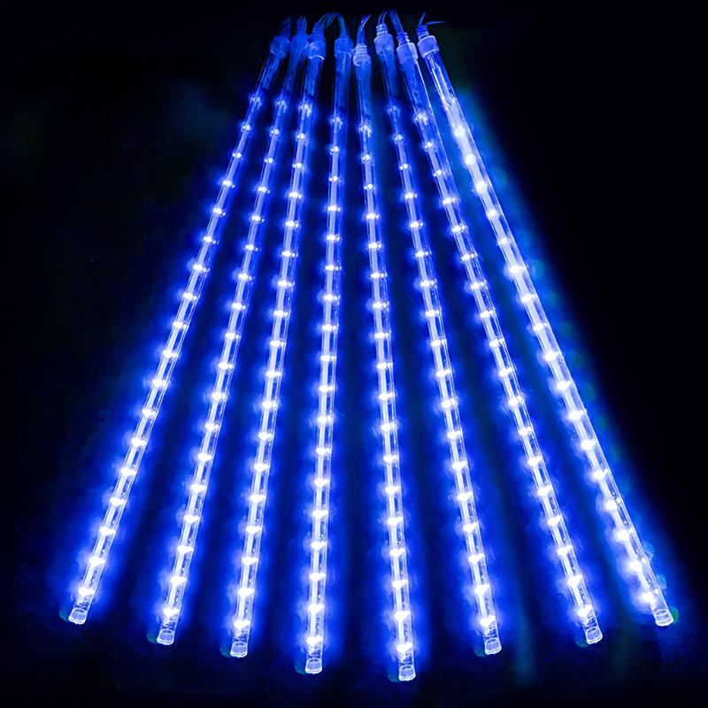 Meteor LED-utomhusbelysning för trädgårdar | Snabb montering | Väderbeständig | Stardrop
