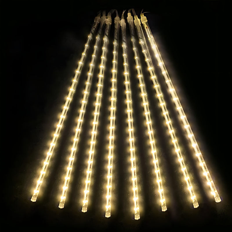 Meteor LED-utomhusbelysning för trädgårdar | Snabb montering | Väderbeständig | Stardrop