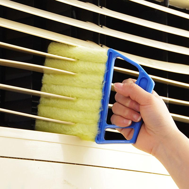 Mikrofaser-Reiniger für Jalousien | Abnehmbar & Waschbar | Reinigt bis zu 6 Lamellen gleichzeitig | Duststreak