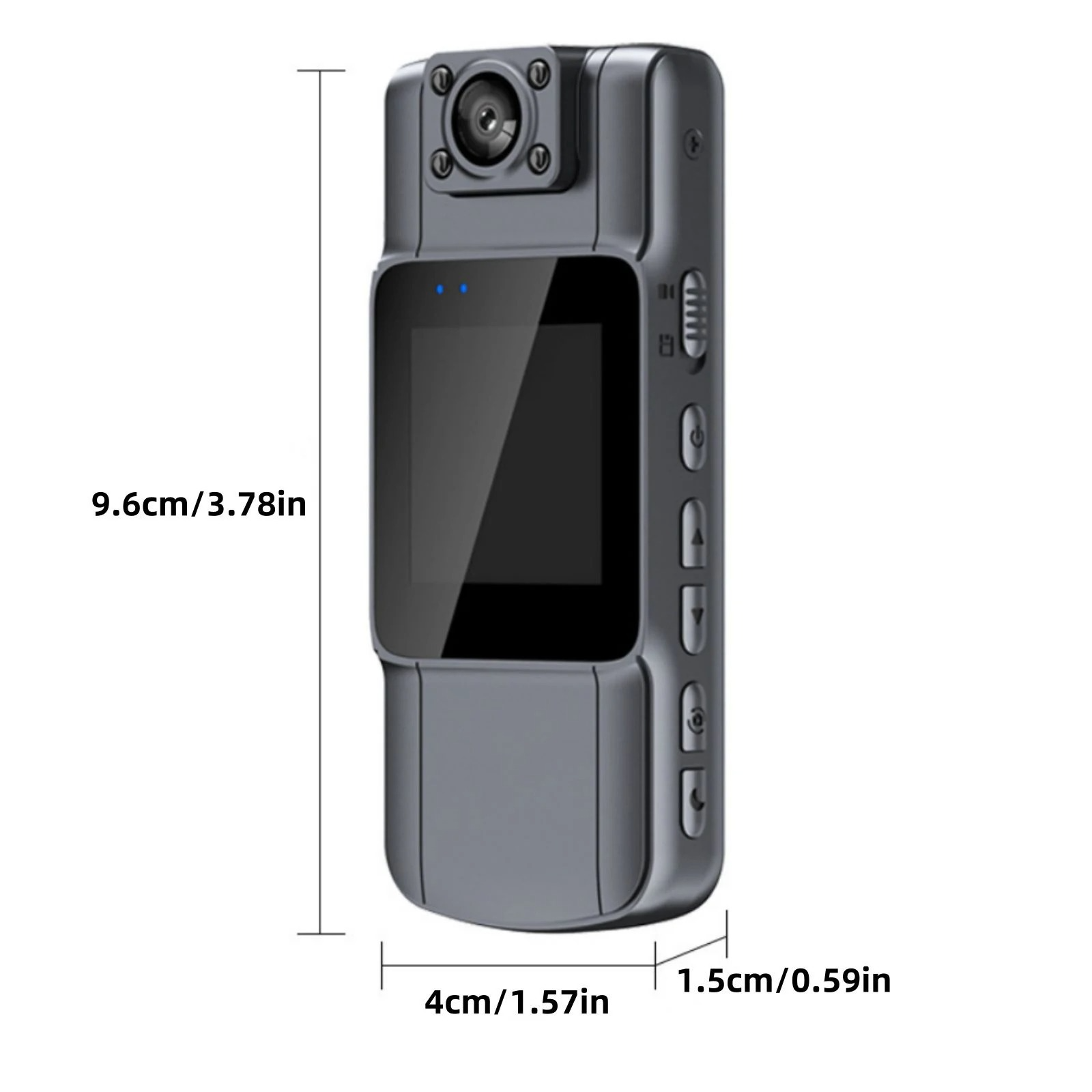 Mini-Kamera | 4K Video | Drehbare Linse | SecureCam
