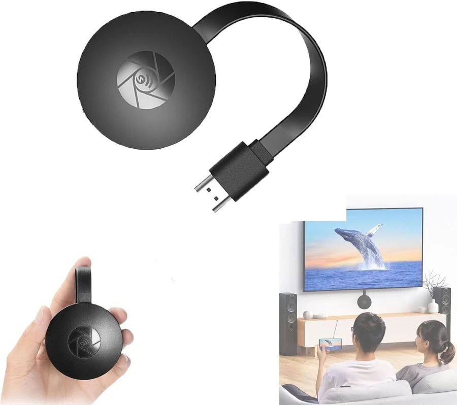 Miracast | Kabelloser HD-Mirror-Adapter | AirPlay & DLNA | CastView Pro