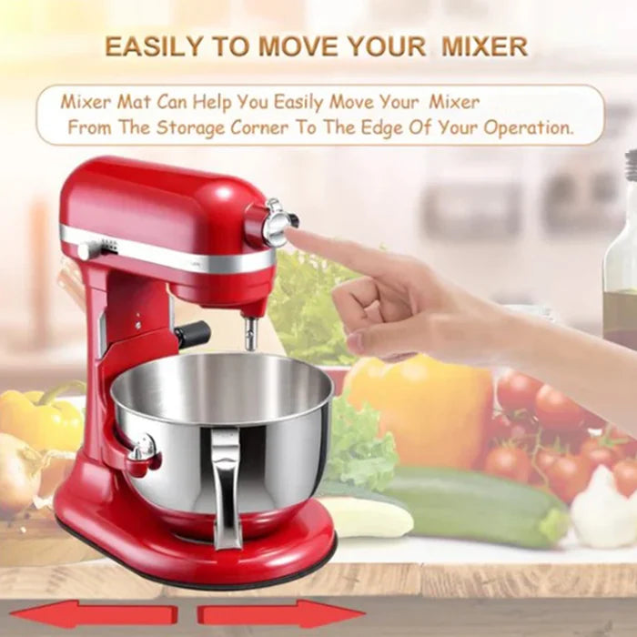 MixerMat™ - Bewegen Sie Ihren Mixer leicht und leise!