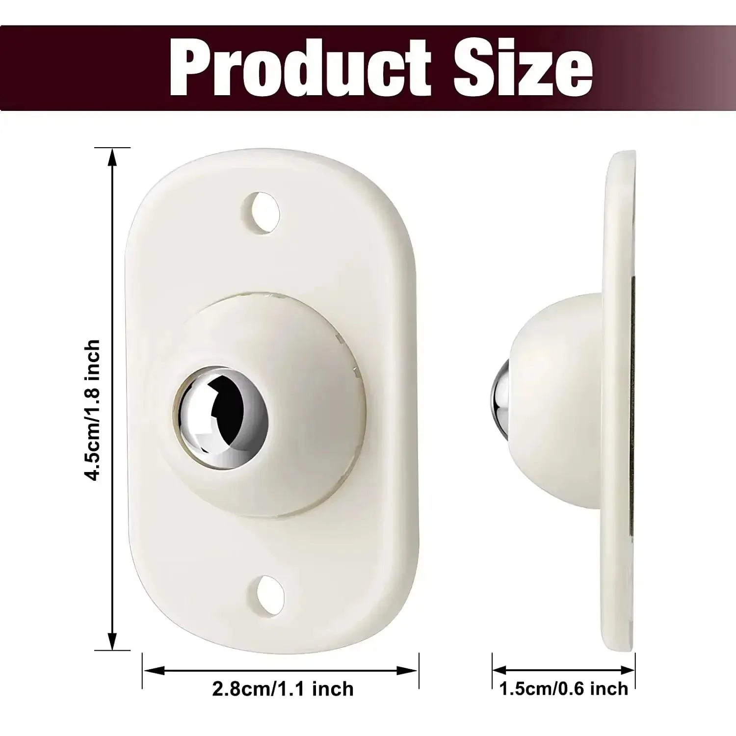 Möbelgleiter | 360 Grad Kugelgleiter | Bodenschutz | GlideRoll