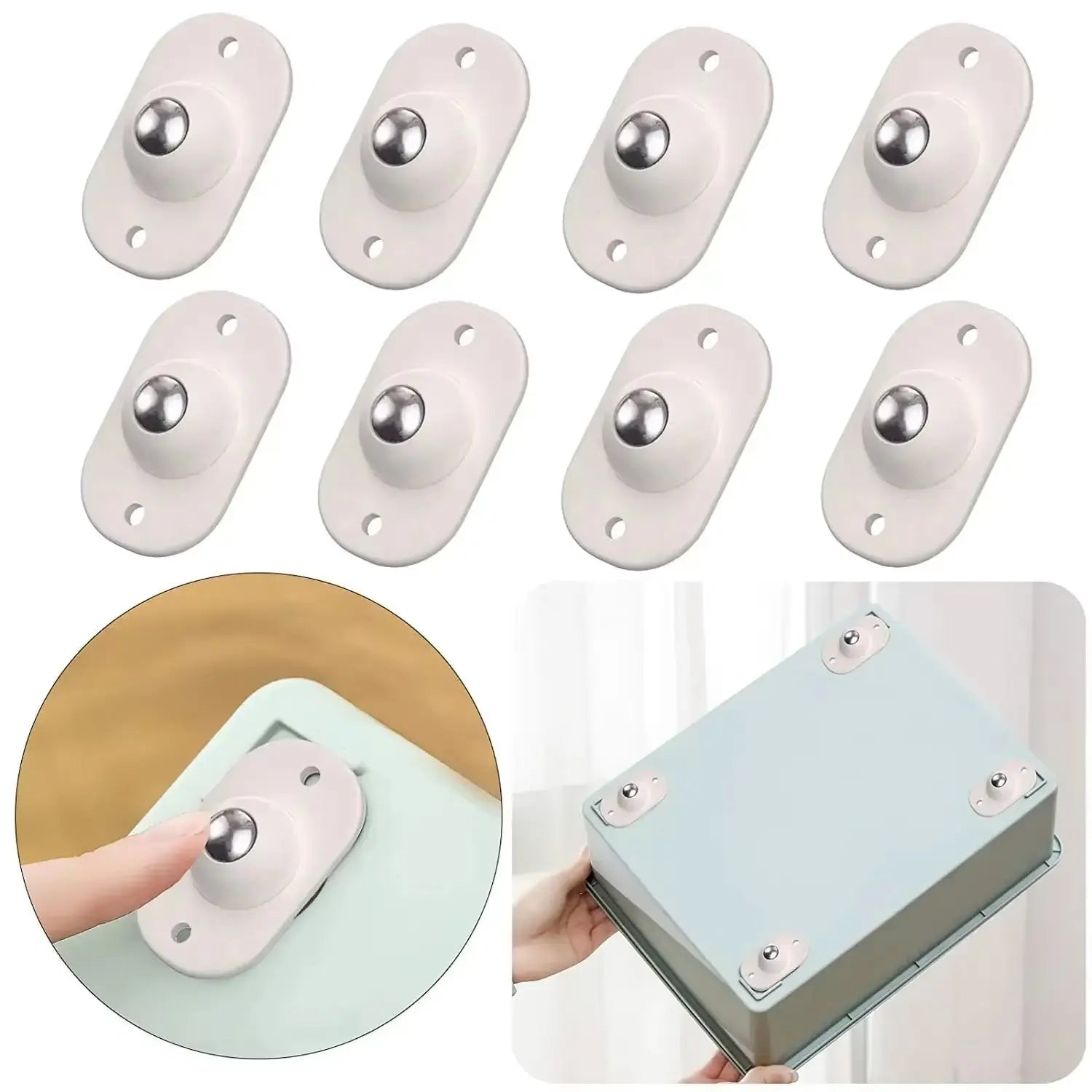 Möbelgleiter | 360 Grad Kugelgleiter | Bodenschutz | GlideRoll