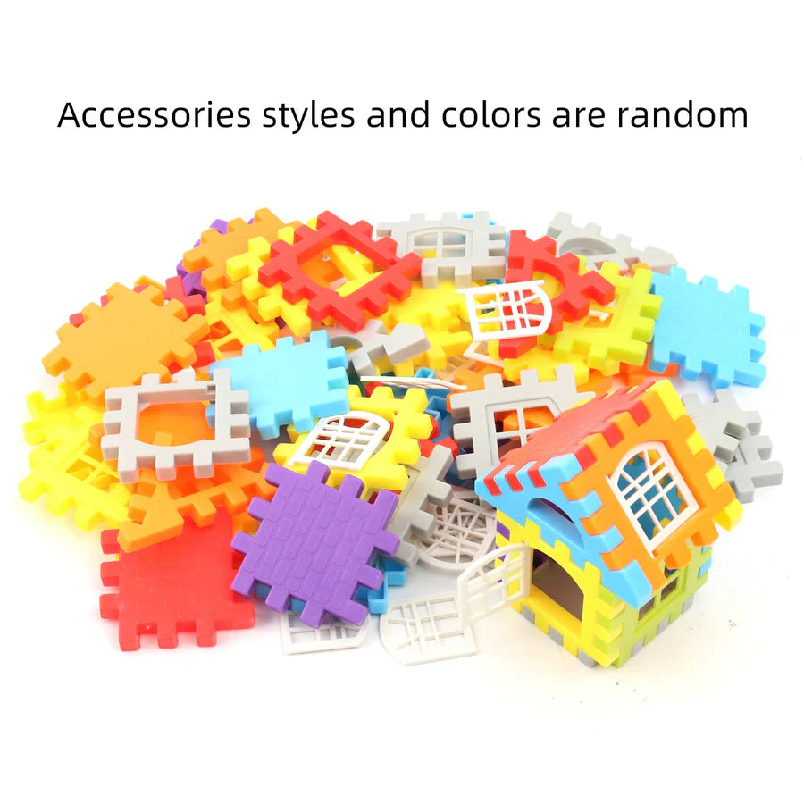 Montessori Kit de construction pour enfants | Blocs sans BPA | Favorise la créativité et la motricité fine | SnapRise