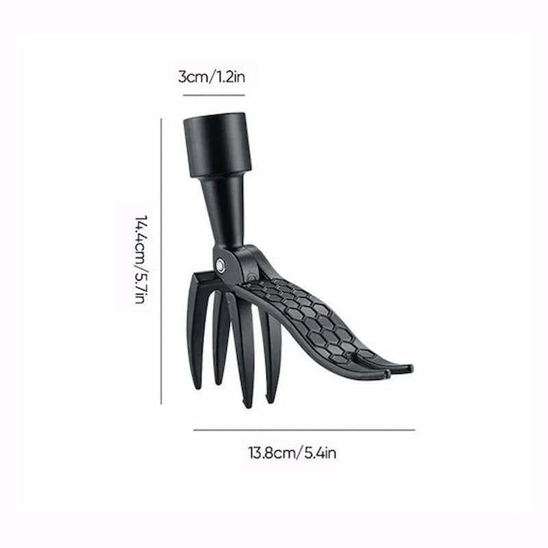 Mühelose Unkrautentfernung | Wurzelgriff | Für harte Böden und Rasenflächen | RootLift