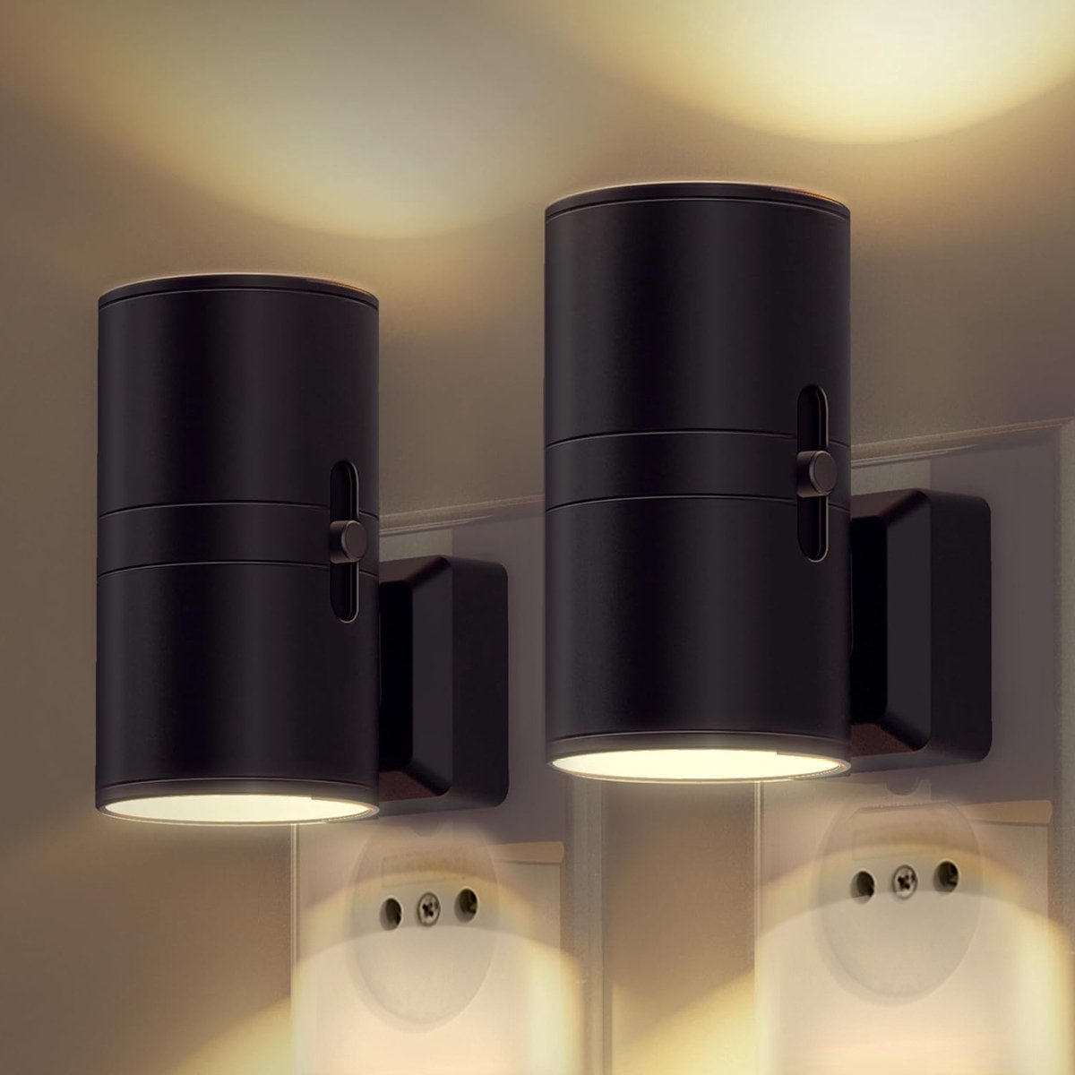 Nachtlampe | Automatische Sensorbeleuchtung | Energiesparendes LED Nachtlicht | LumenGuard
