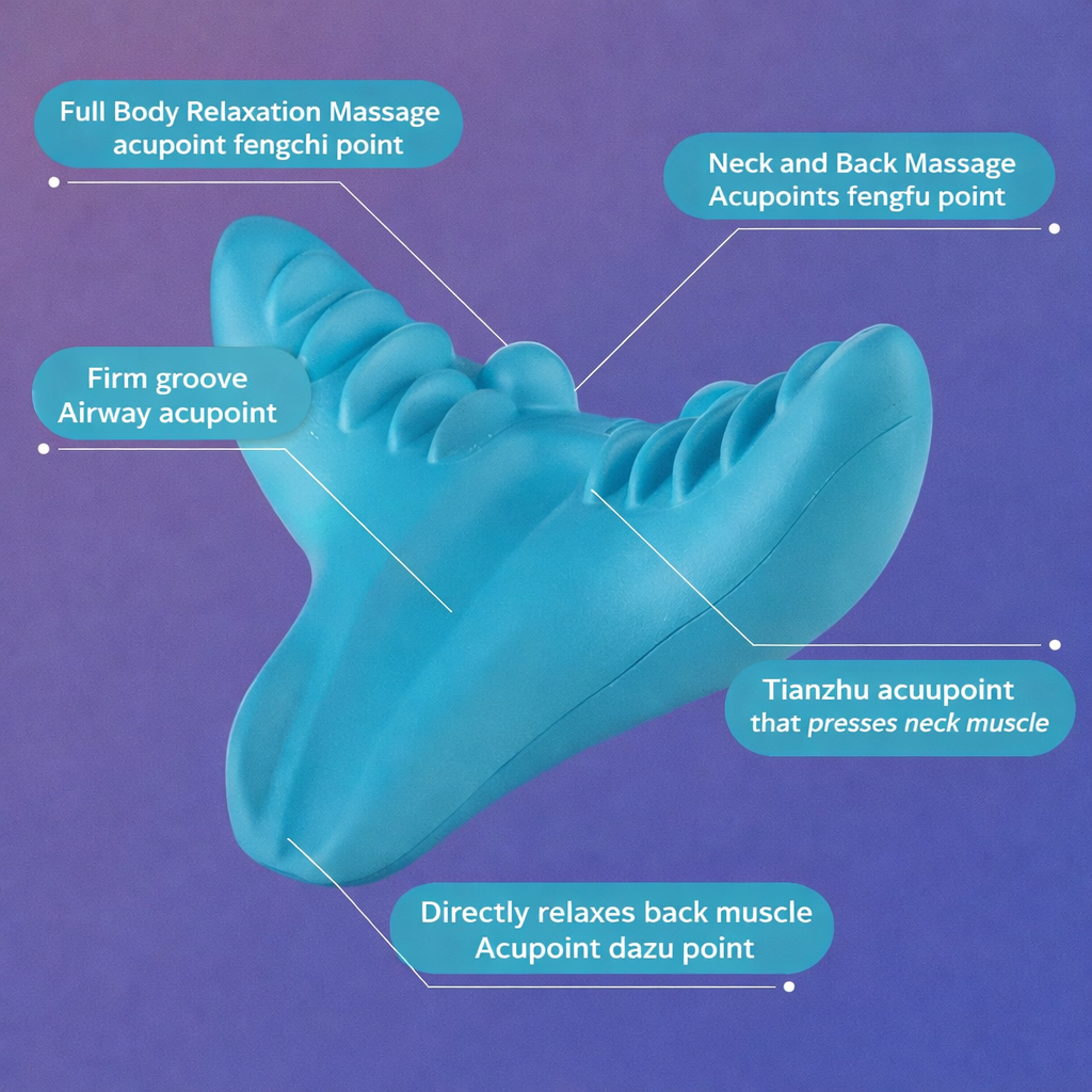 Nackenmassagekissen | Nacken Stretch | Sofort Entlastung | RelaxoFlex