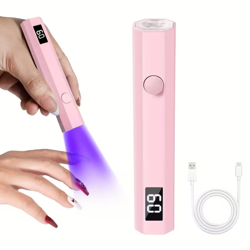 Nagellampe | Tragbare UV LED Lampe | Schnelle Aushärtung & Perfektes Finish |Veloria