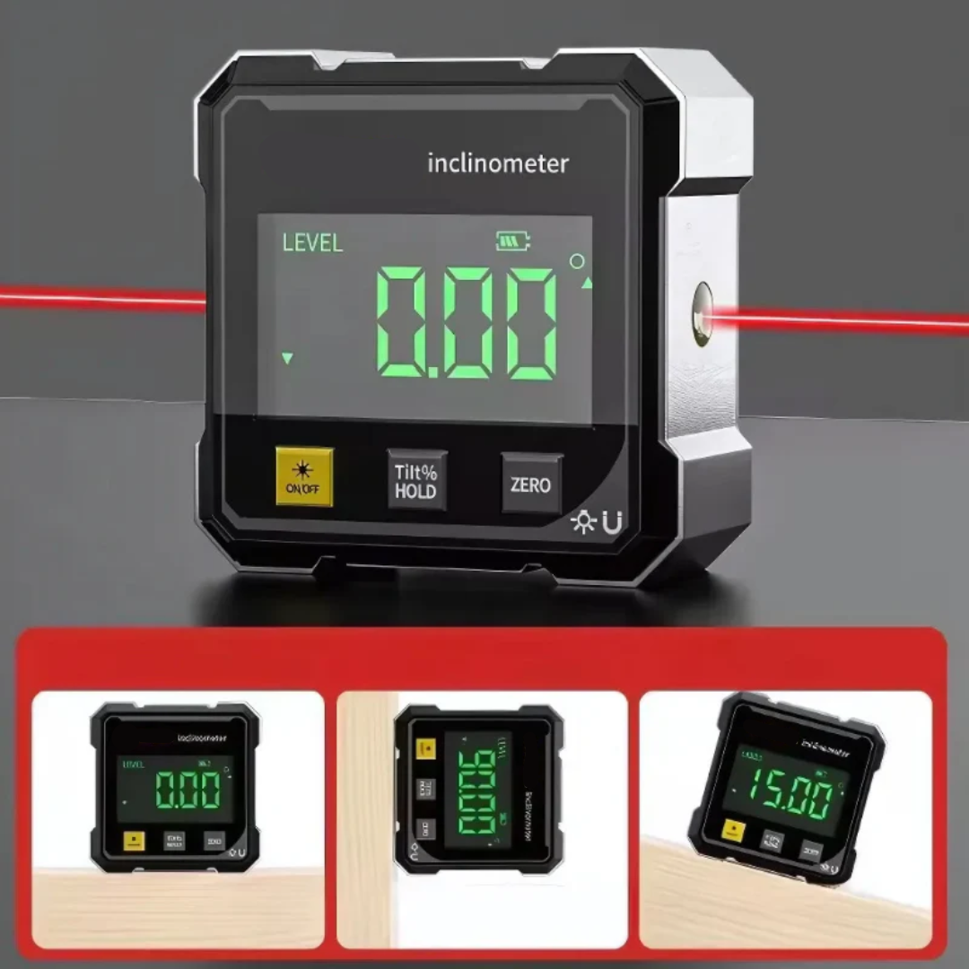 Neigungsmesser | Magnetischer Laser-Präzisionsmesser | DigitalInclinometer