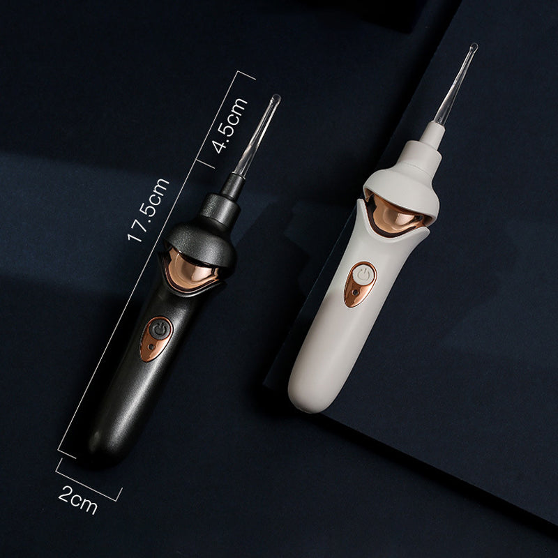 Ohrenschmalzentferner mit Silikonspitze | Sanfter Ohrreiniger | Über USB aufladbar | ClearCanal