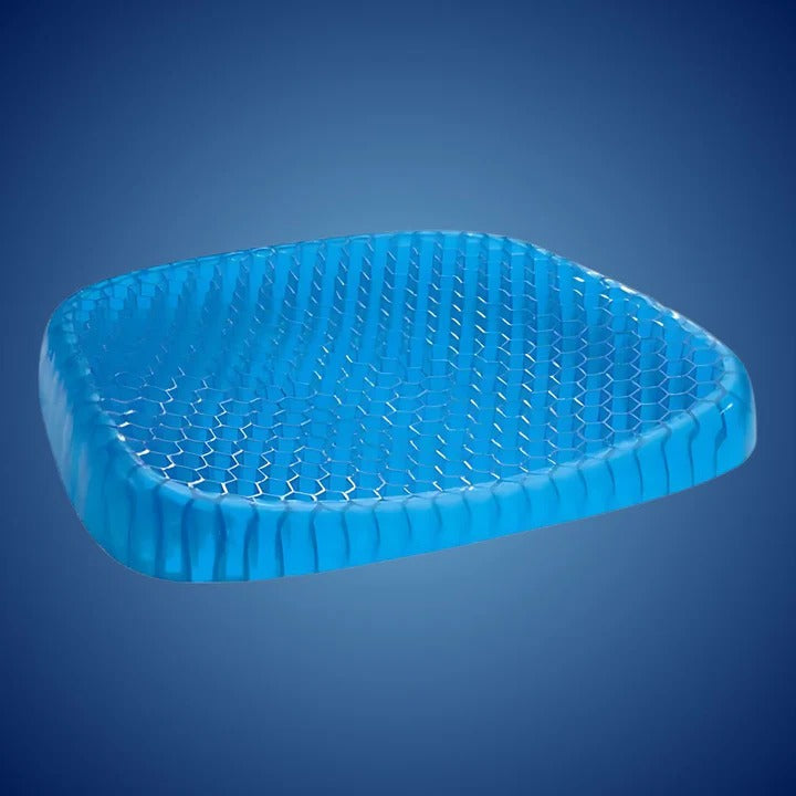 Orthopädisches Gel-Sitzkissen | Wabenstruktur atmungsaktiv | Druckentlastung Komfort | ErgoHive