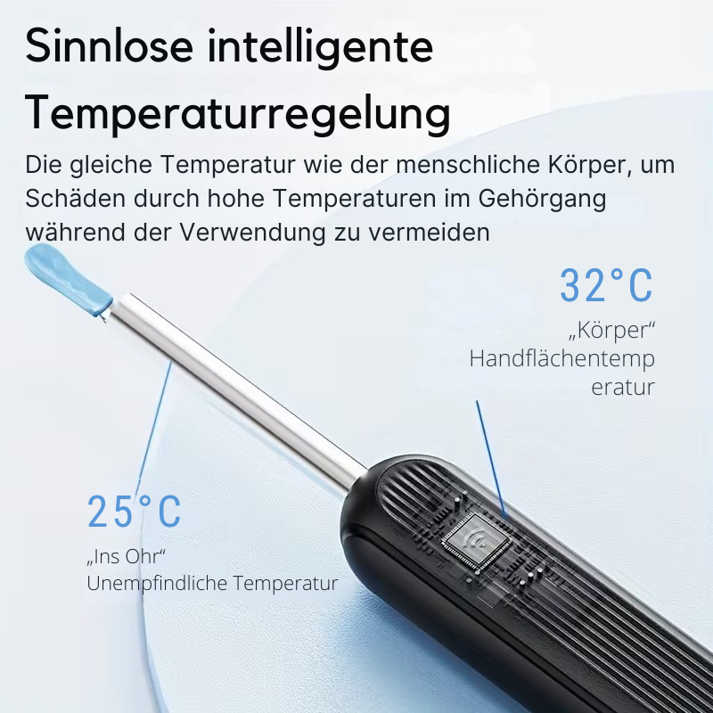 Otoskop | Ohrreiniger mit Kamera | Live Ansicht am Smartphone | OtoView