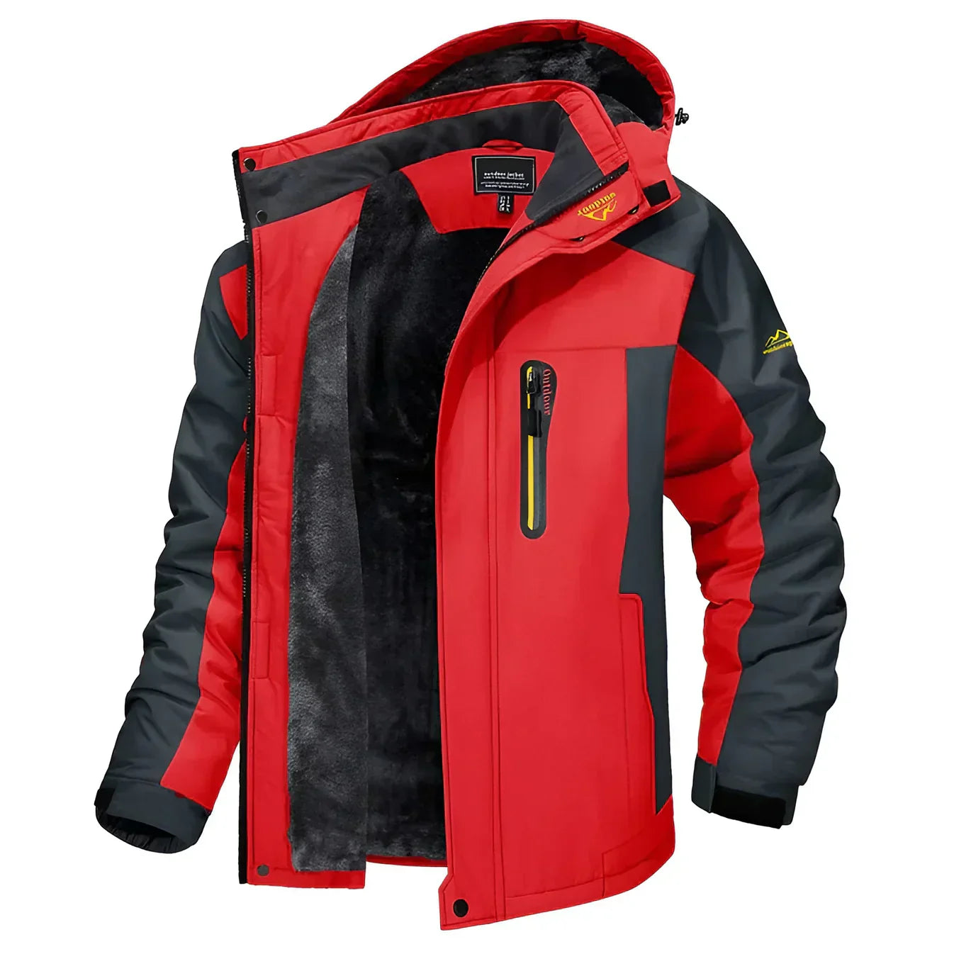 Outdoor Jacke | Wasserdicht winddicht Schutz | Abnehmbare Kapuze Komfort | Summit