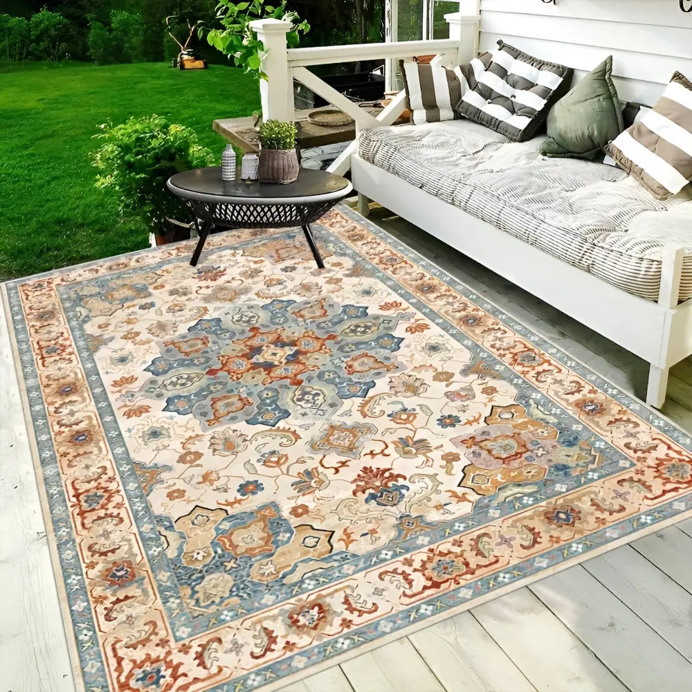 Outdoor-Teppich | Rutschfeste PVC-Rückseite | Im nordischen Stil | FjordFloor