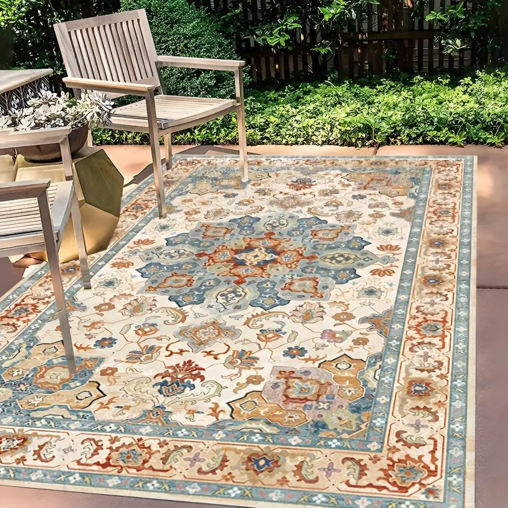 Outdoor-Teppich | Rutschfeste PVC-Rückseite | Im nordischen Stil | FjordFloor