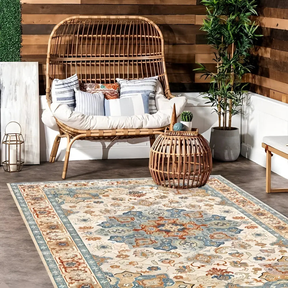 Outdoor-Teppich | Rutschfeste PVC-Rückseite | Im nordischen Stil | FjordFloor