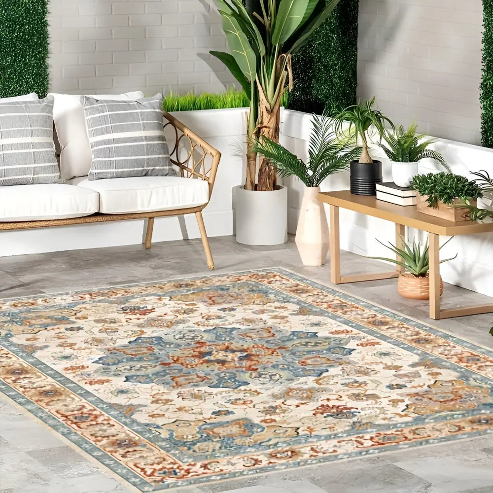 Outdoor-Teppich | Rutschfeste PVC-Rückseite | Im nordischen Stil | FjordFloor