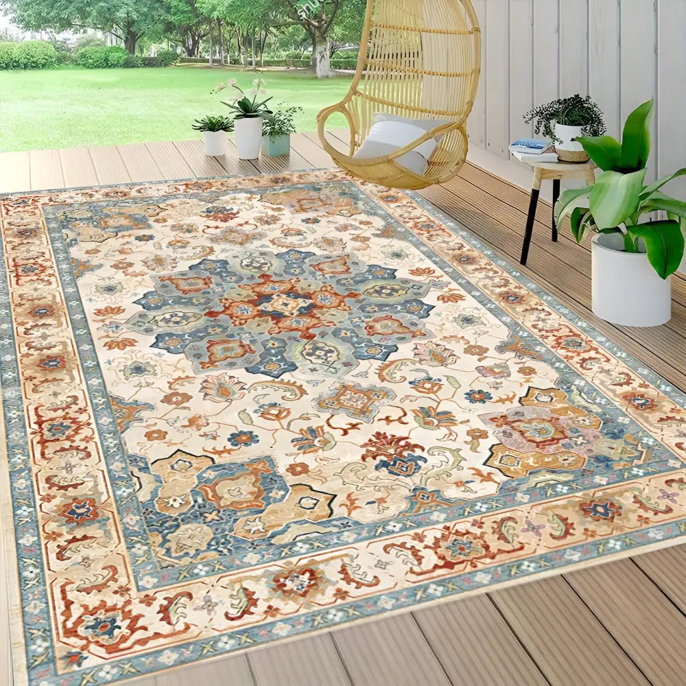 Outdoor-Teppich | Rutschfeste PVC-Rückseite | Im nordischen Stil | FjordFloor