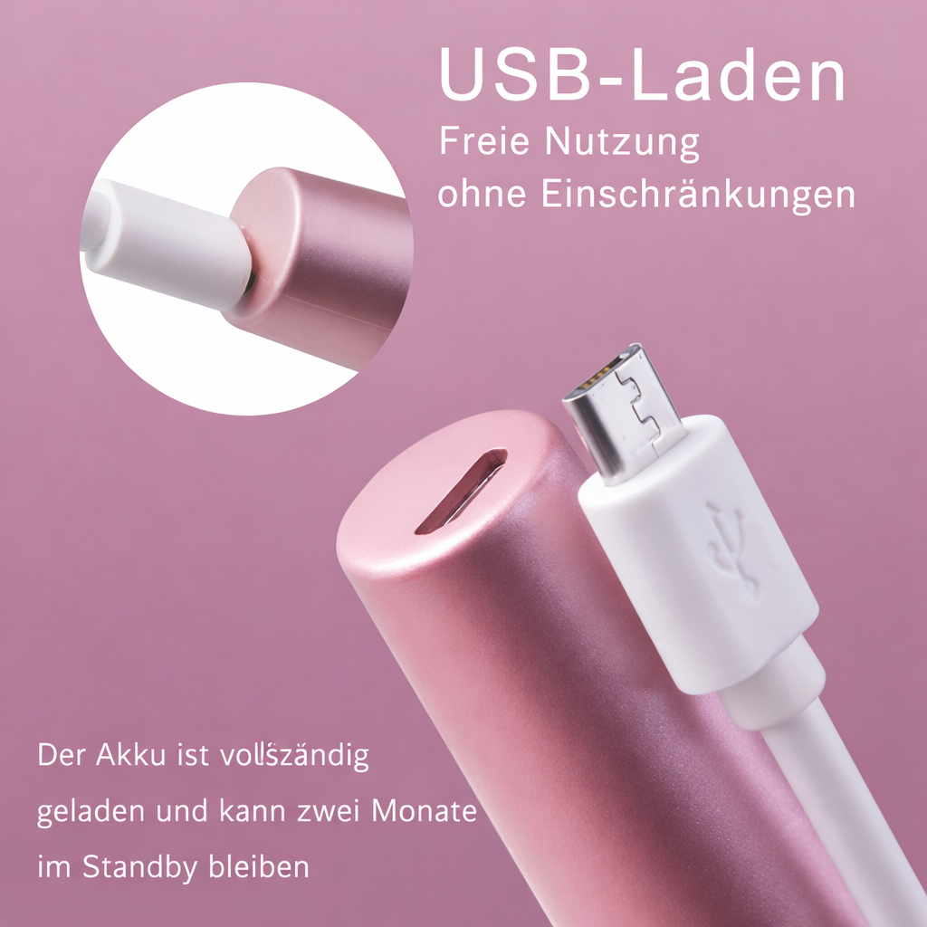 Pediküre Set Damen | Elektrischer Nagelfräser | Kraftvolle Pflege & Präzise Ergebnisse | DermaNail