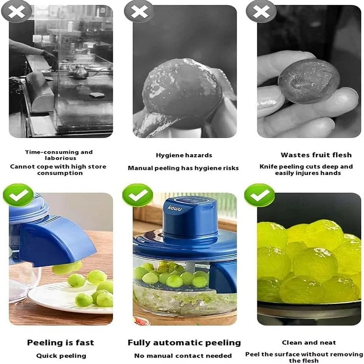 PeelEasePro™ — Früchte sofort schälen ohne Aufwand oder Stress