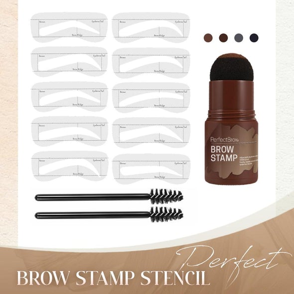 Perfekte Augenbrauen Schablone & Stempel Kit