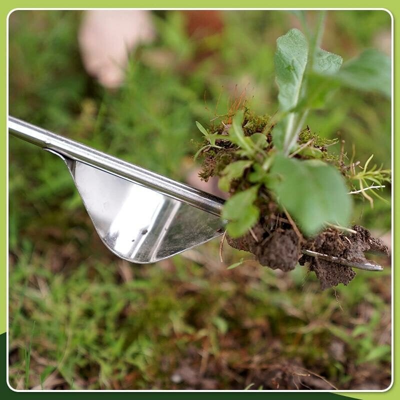 Pflanze ziehen Unkrautstecher | V-Gabel & Hebelwirkung | Garten & Balkon | WeedVault