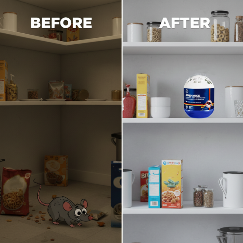 Növényi alapú egérriasztó gél | Borsmenta és chili illattal | Könnyen felvihető | MintShield