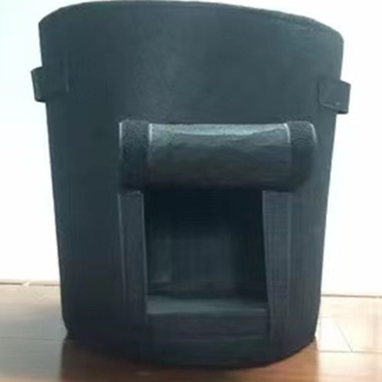 Pflanzsack | Atmungsaktiver Vliesstoff | Ernteklappe mit Klett | HarvestBag