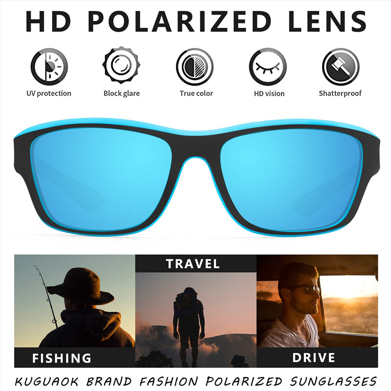Polarisierte Sportsonnenbrille | TAC-Linse 7-lagig | Fotochrom | Clarvex